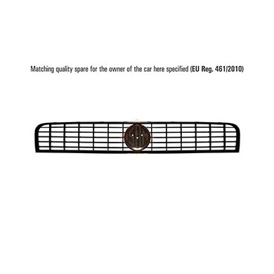 Isam 0103510 Griglia Radiatore Mascherina Superiore Centrale Nera Per Fiat Grande Punto 3/5 Porte-punto Van 08/05 02/12