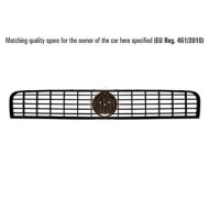 Isam 0103510 Griglia Radiatore Mascherina Superiore Centrale Nera Per Fiat Grande Punto 3/5 Porte-punto Van 08/05 02/12