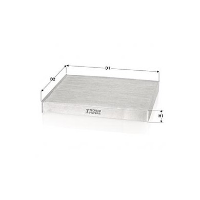 Filtro Abitacolo Volvo S40 Ii 1.8 Flexfuel 2006 01-2010 12 Tecneco