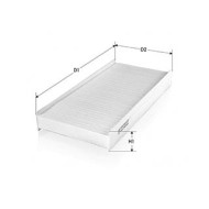 Filtro Abitacolo Citroën C3 I 1.4 16v Hdi 2002 02-2009 12 Tecneco