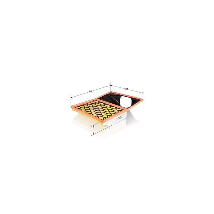 Filtro Aria Iveco Daily Vi Pianale Piatto Telaio 2014 03-2016 04 Tecneco