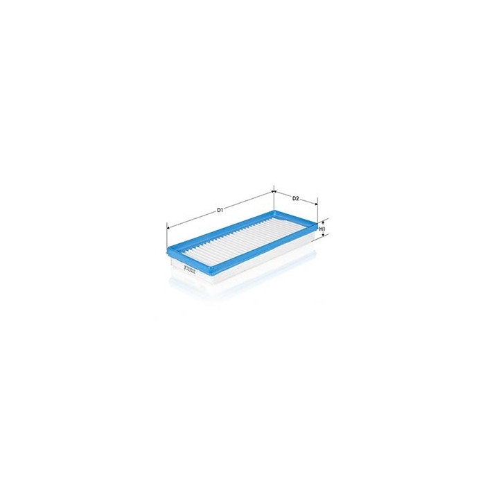 Filtro Aria Smart Fortwo Cabrio 1.0 2007 01-2019 12 Tecneco