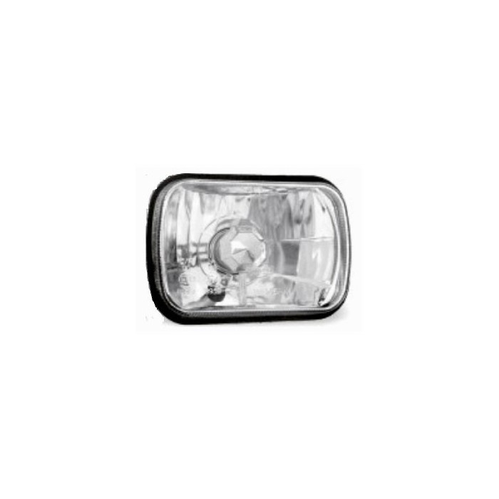 Proiettore R2 Asimmetrico Luce Di Posizione Crystal Per Fiat 126 / 126 Bis Dal 1972/01 Al 1982/12