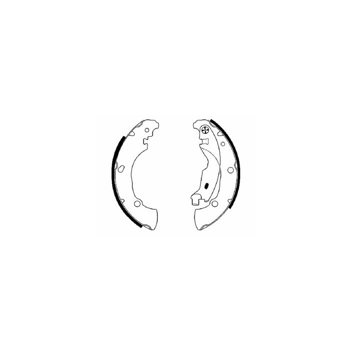 Ganasce Freno Fiat Brava 1.6 16v 1995 10-2001 10 Mintex