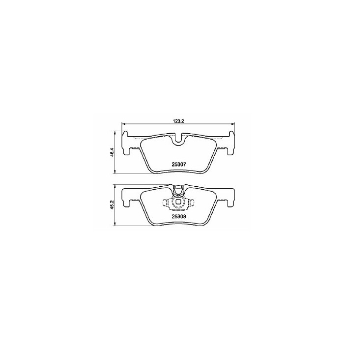 Pastiglie Freno Bmw 4 Coupé 420d 2013 07-2015 03 Mintex