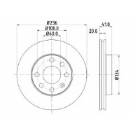 Tamburo Freno Vauxhall Combo Mk I 1.7 D 1994 07-2001 10 Mintex