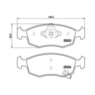 Brembo Pastiglie Ant 25323 01