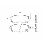 Pastiglie Freno Nissan Maxima Iii 3.0 1988 10-1994 06 Mintex