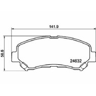 Pastiglie Freno Nissan X-trail 2.0 Fwd 2008 06-2013 11 Mintex