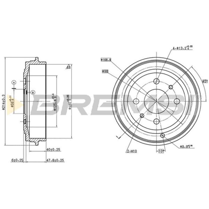 NEUTRO.jpg Kit Tamburi Freno Posteriore 94014800 FIAT 500 (312)