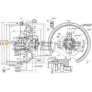 Kit Tamburi Freno Posteriore 94022300 OPEL Corsa B Corsa B Station Wagon Tigra