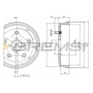 Kit Tamburi Freno Posteriore 14A68810 SUZUKI SAMURAI Fuoristrada chiuso (SJ)