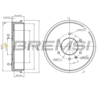 NEUTRO.jpg Kit Tamburi Freno Posteriore 94015500 ISUZU Trooper I Verniciato
