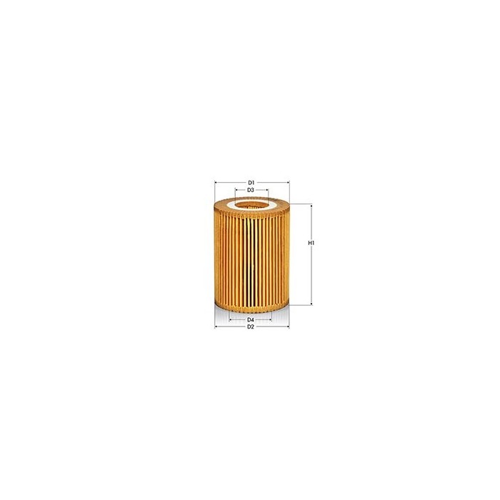 Filtro olio ox834d ford, mazda
