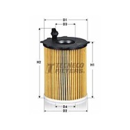 Filtro olio ox171/16deco alfa romeo, chrysler, fi