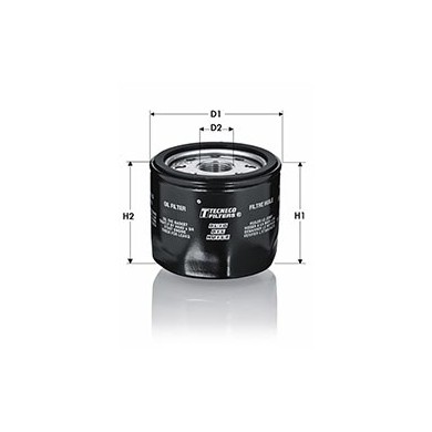 Filtro Olio Renault Scénic Iii 1.5 Dci 2010 11-2019 12 Tecneco
