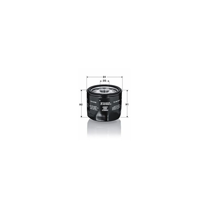 Filtro Olio Renault Scénic Iii 1.5 Dci 2010 11-2019 12 Tecneco