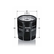 Filtro olio oc1268 cadillac, opel/vauxhall