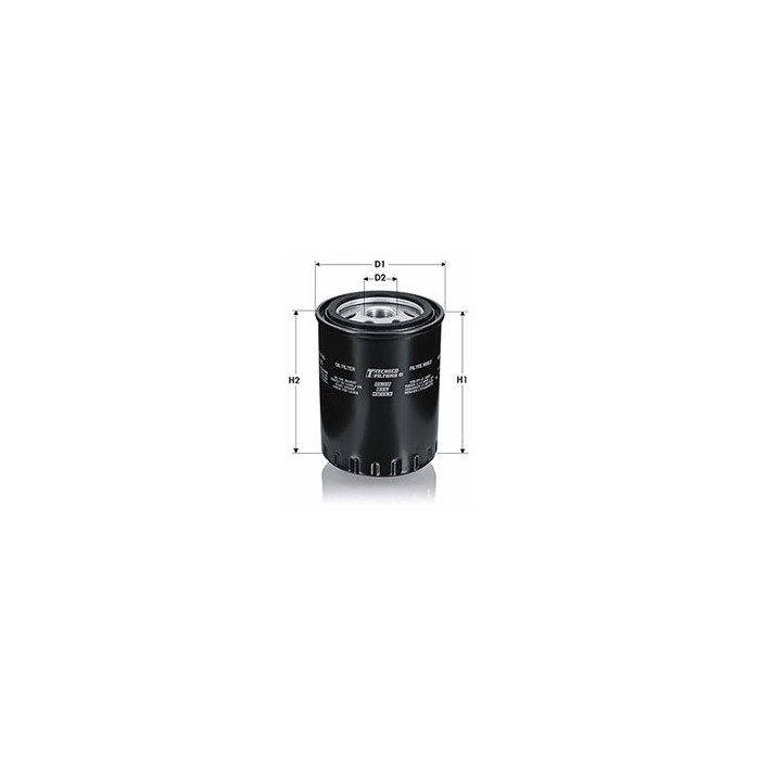 Filtro Olio Volkswagen Polo Variant 1.9 Tdi 1998 06-2001 09 Tecneco
