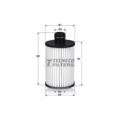 Filtro Olio Opel Antara 2.2 Cdti 2010 12-2015 12 Tecneco