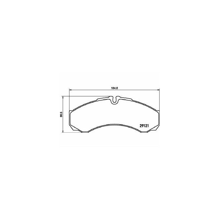 Pastiglie Freno Iveco Daily V Cassone Furgonato Promiscuo 2011 09-2014 02 Mintex