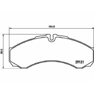 Pastiglie Freno Iveco Daily V Cassone Furgonato Promiscuo 2011 09-2014 02 Mintex