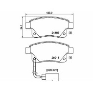 Pastiglie Freno Ford Transit Furgonato 2011 10-2013 12 Mintex