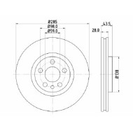 Tamburo Freno Lancia Phedra 2.2 Jtd 2002 09-2010 11 Mintex