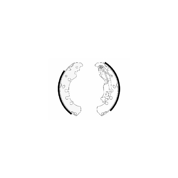 Ganasce Freno Opel Corsa D Van 1.0 2006 07-2014 12 Mintex