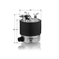 Tecneco Filtro Carburante Nissan Qashqai Dci