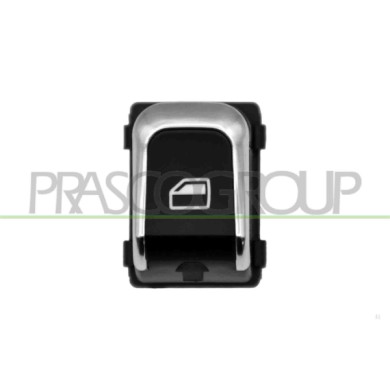 SX_SCRITTA_LOGO.jpg Interruttore Alzacristallo Nero Porta Anteriore Destra/Porta Posteriore Destra Sinistra 4 Pins Audi A4 2007-