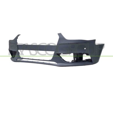 NEUTRO.jpg Paraurti Anteriore Con Primer Con Tappo Coprigancio Con Fori Pdc+Supporti Audi A4 (B8) Dal 2012 Al 2015 8K0807065Bgru