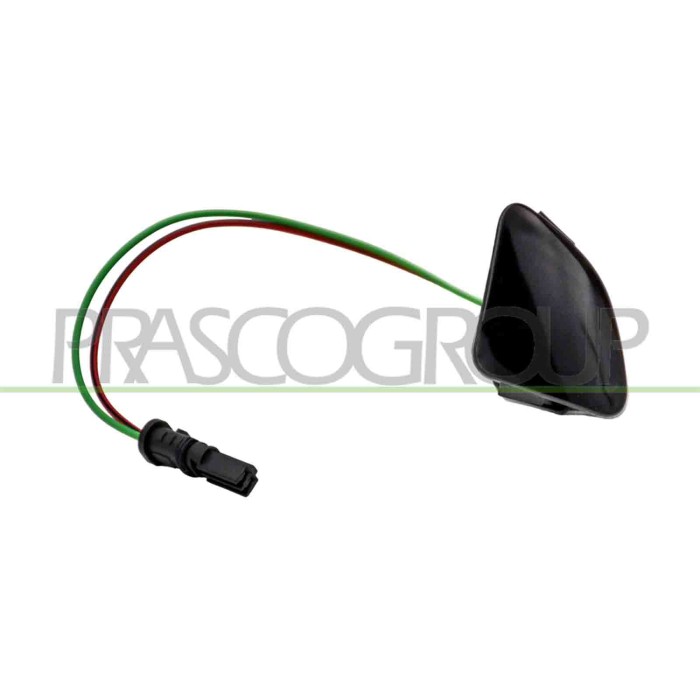 SX_SCRITTA_LOGO.jpg Indicatore Blis Retrovisore Sinistro 2 Pins Audi A4 (B8) Dal 2012 Al 2015 8F1949145