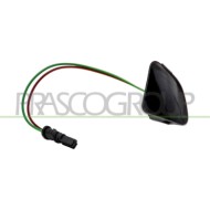SX_SCRITTA_LOGO.jpg Indicatore Blis Retrovisore Sinistro 2 Pins Audi A4 (B8) Dal 2012 Al 2015 8F1949145