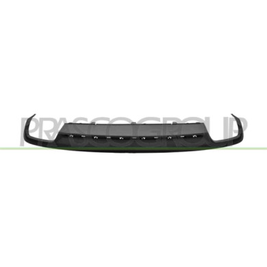 NEUTRO.jpg Spoiler Paraurti Posteriore Nero Goffrato Con Scarico Doppio Audi A6 (4Gc) Dal 2014 Al 2016 4G0807521P9B9