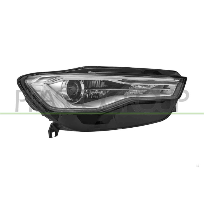 DX_SCRITTA_LOGO.jpg Proiettore Destro D5S/H7 Elettrico Motore Luce Direzionale Luce Diurna Led Versione Hella Audi A6 2014-2016 