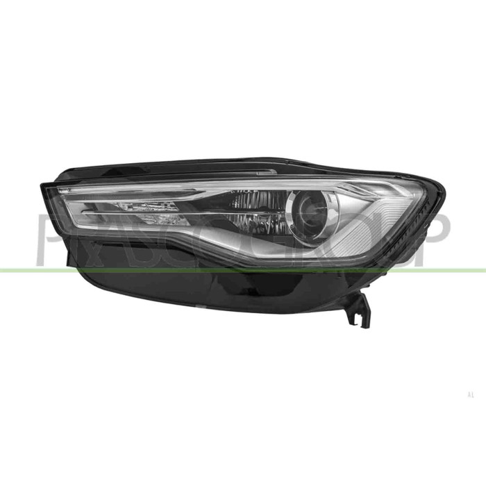 SX_SCRITTA_LOGO.jpg Proiettore Sinistro D5S/H7 Elettrico Motore Luce Direzionale Luce Diurna Led Versione Hella Audi A6 2014-201