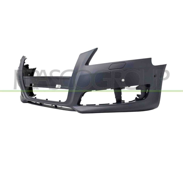 NEUTRO.jpg Paraurti Anteriore Primer Tappo Coprigancio Fori Pdc Fori +Supporti Fori Lavafari Audi A3 3/5 Porte 2008-2012 8P08071