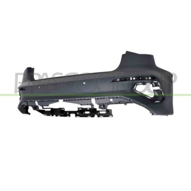 NEUTRO.jpg Paraurti Posteriore Con Primer Con Fori Pdc E Park Assist+Supporti Audi A3 Sportback (8Ya) S-Line Dal 2020 8Y4807067E
