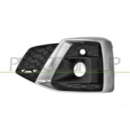 SX_SCRITTA_LOGO.jpg Griglia Sinistra Paraurti Anteriore Nera Sede Fendi Modanatura Argento Audi A5 Coupe'/Cabriolet S-Line 2020 