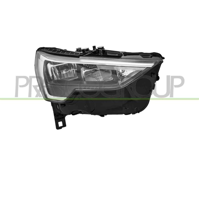 DX_SCRITTA_LOGO.jpg Proiettore Destro Elettrico Con Motore Full Led Versione Zkw Audi Q3 (F3B) Dal 2018 83A941012