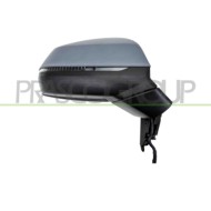 DX_SCRITTA_LOGO.jpg Retrovisore Destro Elettrico Con Primer Termico Con Fanale Con Blis Convesso 8 Pins Audi Q5 (80A) Dal 2017 A