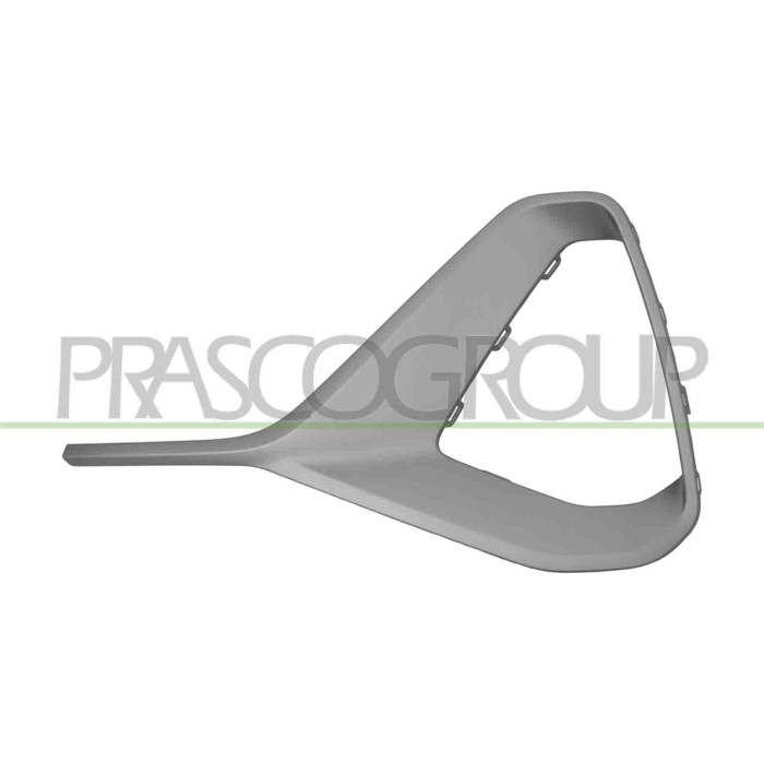 SX_SCRITTA_LOGO.jpg Modanatura Sinistra Griglia Paraurti Anteriore Argento Audi E-Tron Sportback S Dal 2019 4Ke121341Tb2