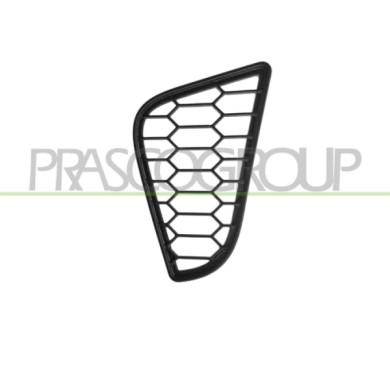 SX_SCRITTA_LOGO.jpg Griglia Sinistra Paraurti Anteriore Nera Abarth 500 Dal 2015 735644060