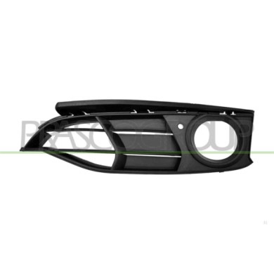 SX_SCRITTA_LOGO.jpg Griglia Sinistra Paraurti Anteriore Nera Con Sede Fendi Con Fori Modanatura Bmw 3 Series F34 Granturismo 201