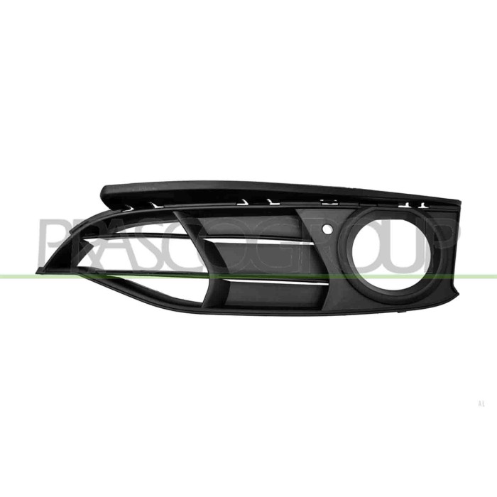 SX_SCRITTA_LOGO.jpg Griglia Sinistra Paraurti Anteriore Nera Con Sede Fendi Con Fori Modanatura Bmw 3 Series F34 Granturismo 201