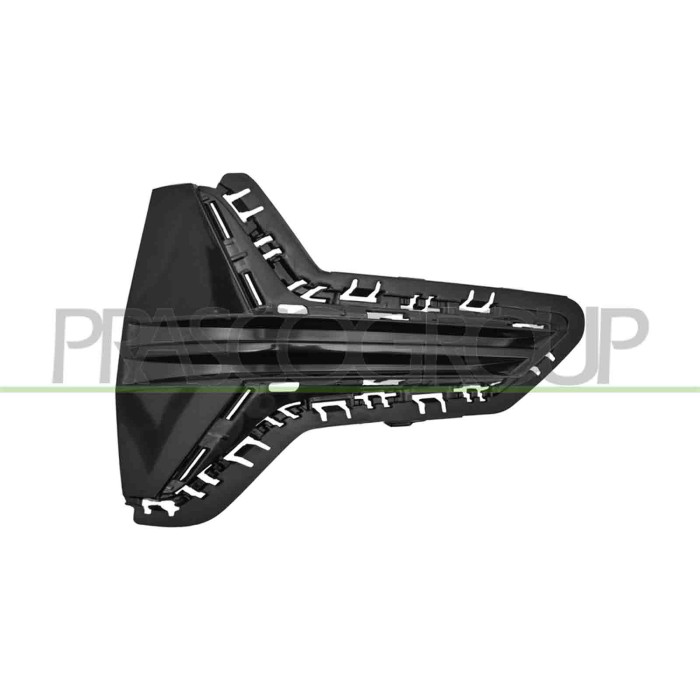 DX_SCRITTA_LOGO.jpg Griglia Destra Paraurti Anteriore Nera Bmw 3 Series G20/G21 Dal 2018 Al 2022 51117464206