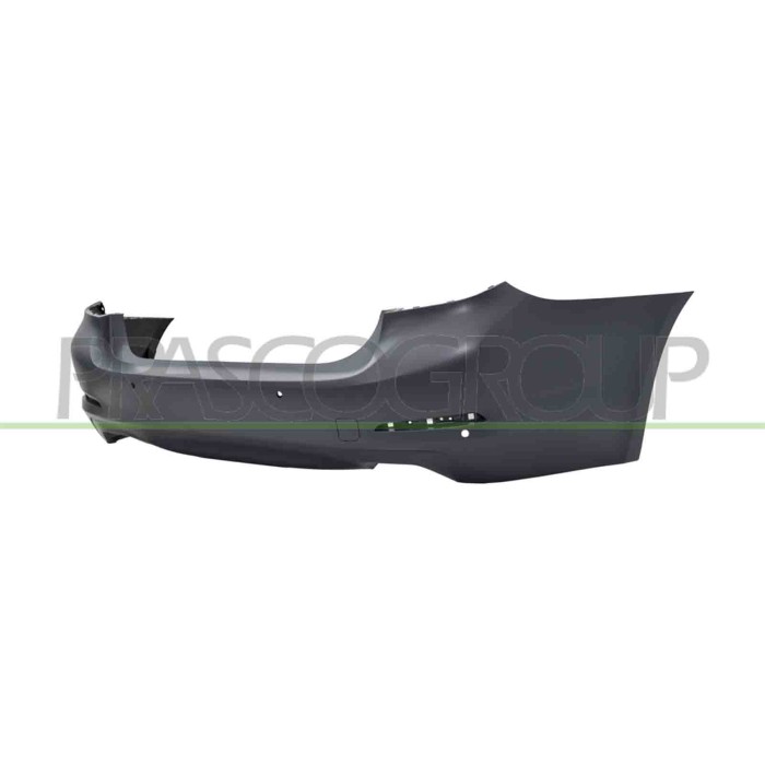 NEUTRO.jpg Paraurti Posteriore Con Primer Con Fori Pdc Bmw 5 Series G30/G31 Dal 2016 Al 2020 51127475592