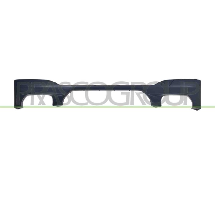 NEUTRO.jpg Modanatura Paraurti Posteriore Centrale Con Primer Con Tappo Copri Gancio Traino Bmw 5 Series F90 M5 Lci Dal 2020 511