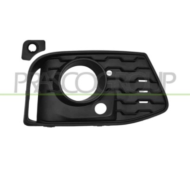 DX_SCRITTA_LOGO.jpg Griglia Destra Paraurti Anteriore Nera Aperta Con Fori Pdc Bmw 2 Series F45/F46- Active/Gran Tourer M-Tech 2